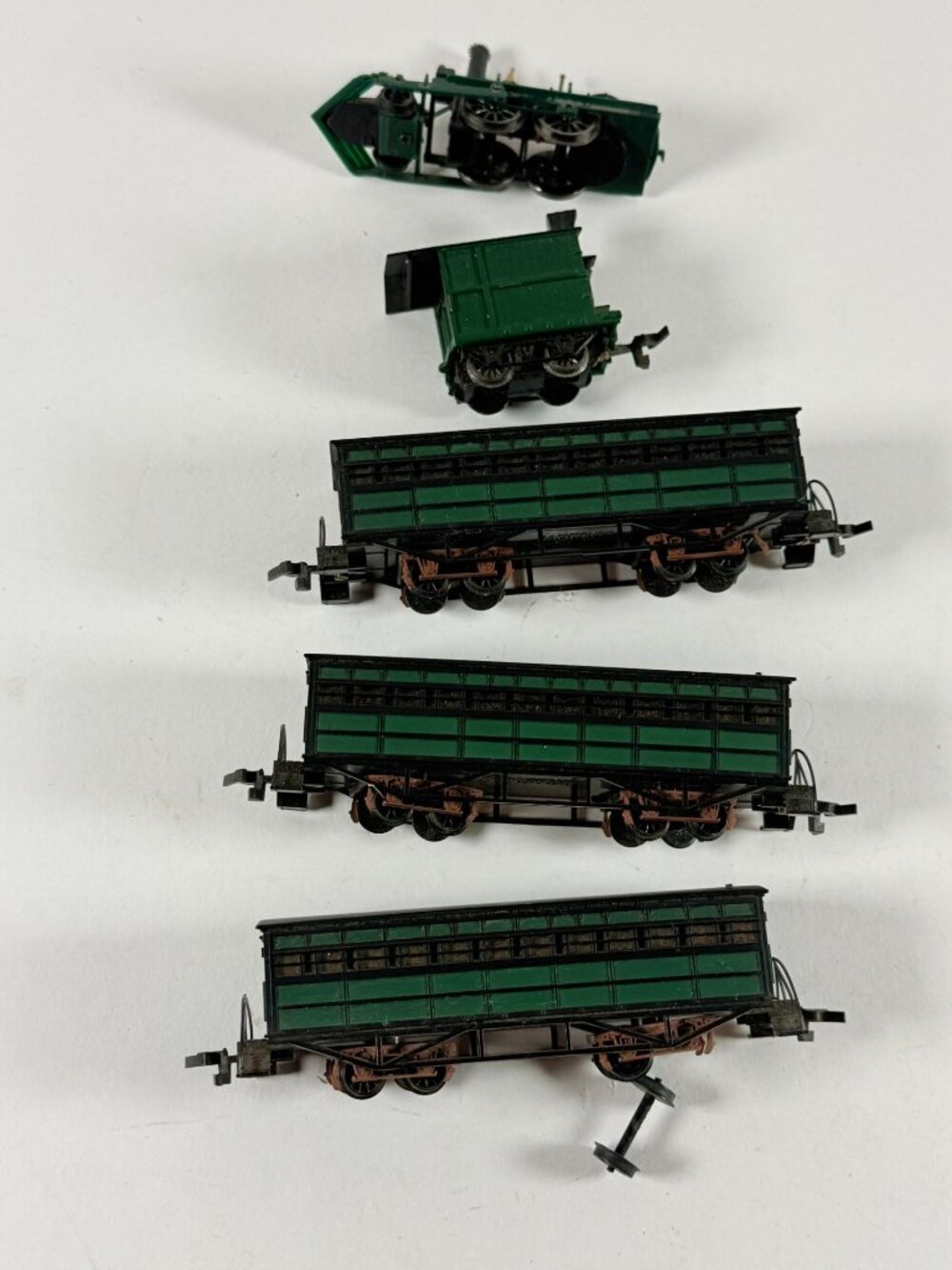 Bachmann HO  John Bull Passenger Train Steam Engine Set Green
